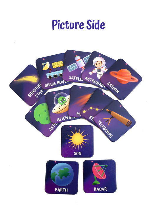 Shape Puzzle - Space | Shape Based Puzzle + Memory Game |3 - 7 Years