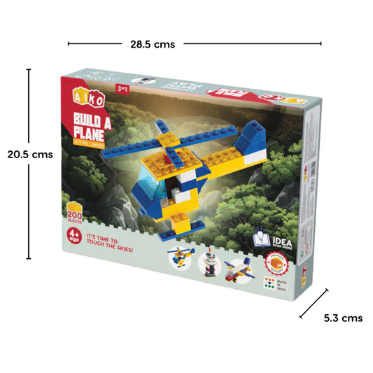 Build-a-Plane | Creative Building Block for Kids