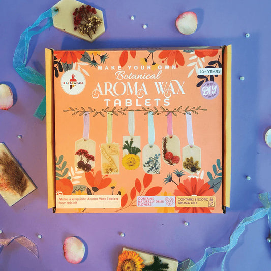 Botanical Aroma Wax Tablet Making Kit |  Age: 10-14 Years