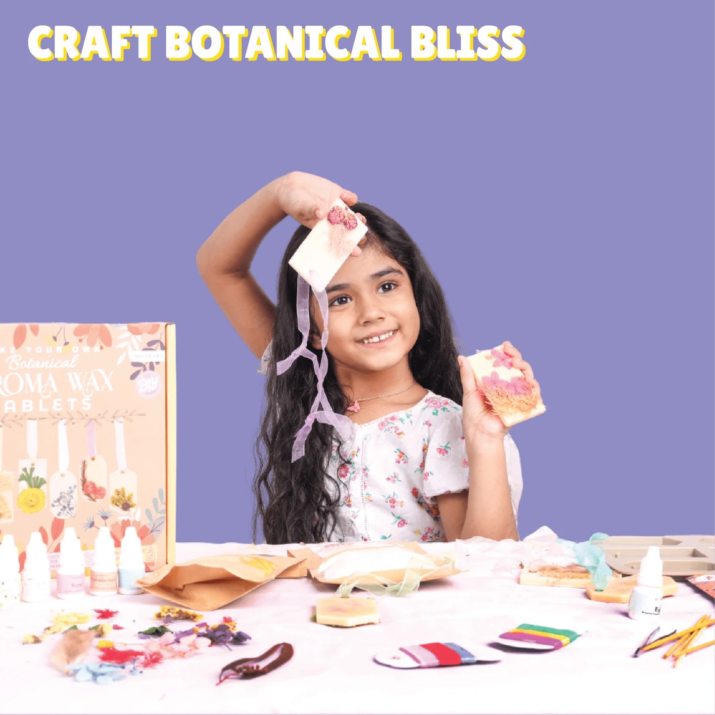 Botanical Aroma Wax Tablet Making Kit |  Age: 10-14 Years