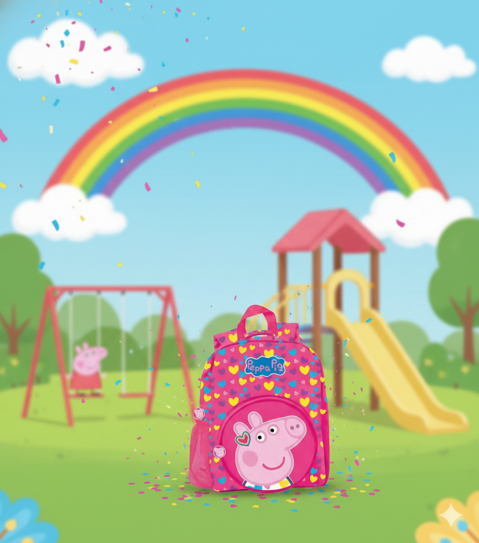 Peppa Pig 13-Inch Kids' Adventure Backpack